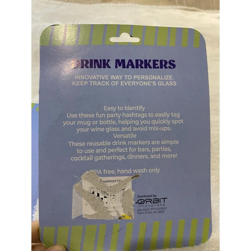 2 Sets Drink Markers Pineapple Lemon Slice Flamingo Wine Glass Charms Tropical